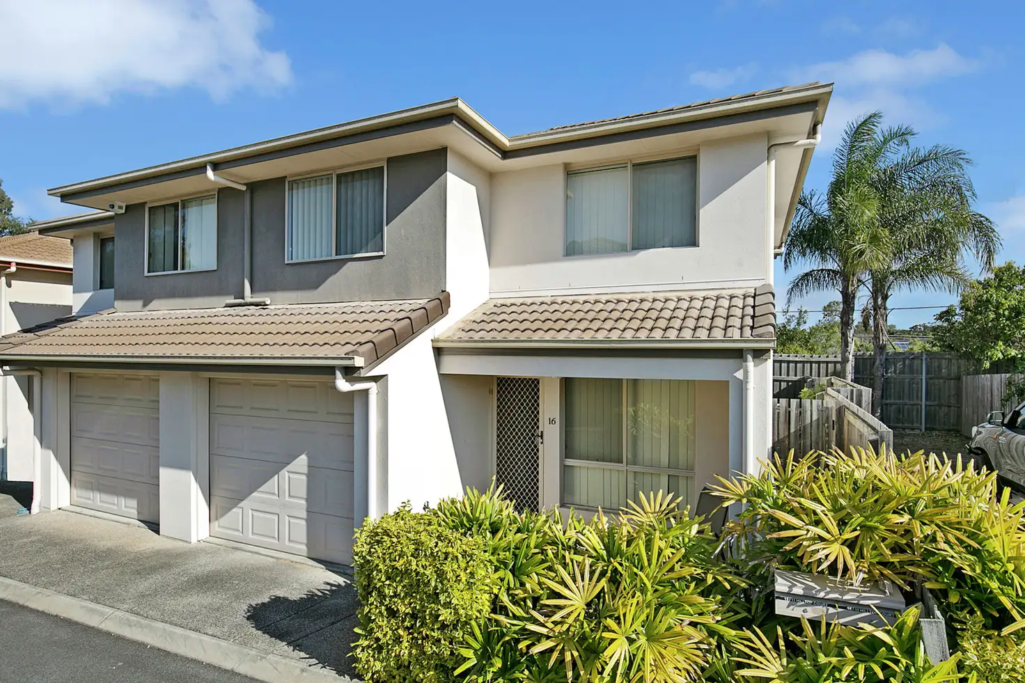 Main view of Homely townhouse listing, 16/11 Hilltop Court, Carina QLD 4152