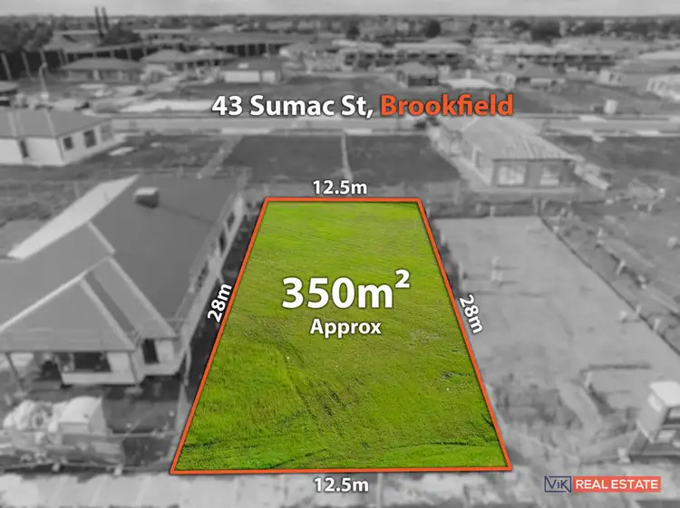 Second view of Homely land listing, 43 Sumac Street, Brookfield VIC 3338