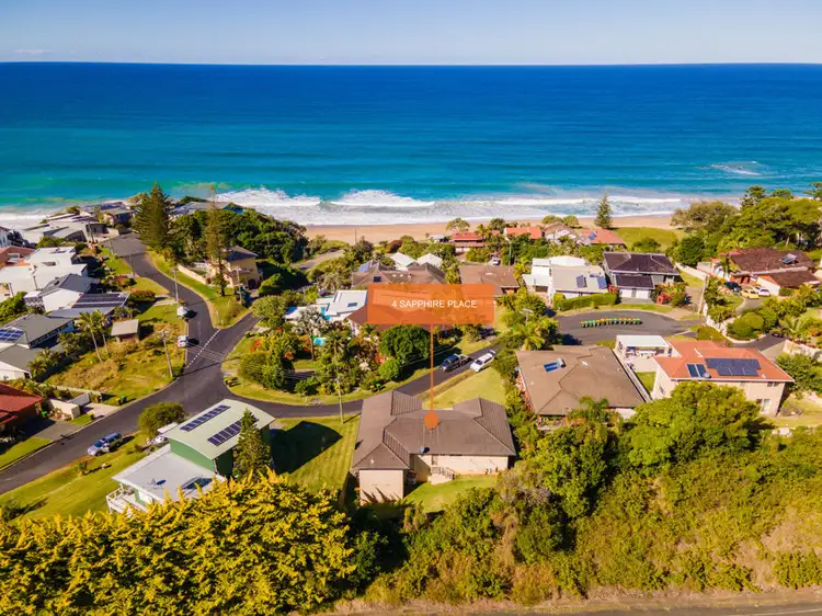 Main view of Homely house listing, 4 Sapphire Place, Sapphire Beach NSW 2450