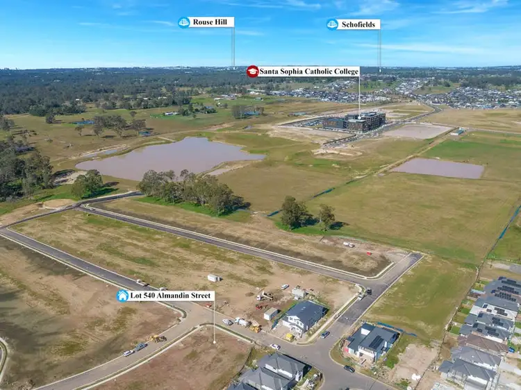 Fourth view of Homely land listing, 2 Almandin Street, Box Hill NSW 2765