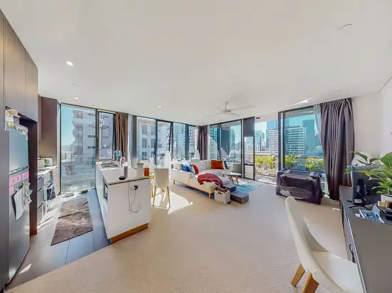 Main view of Homely apartment listing, 1201/111 Melbourne St, South Brisbane QLD 4101