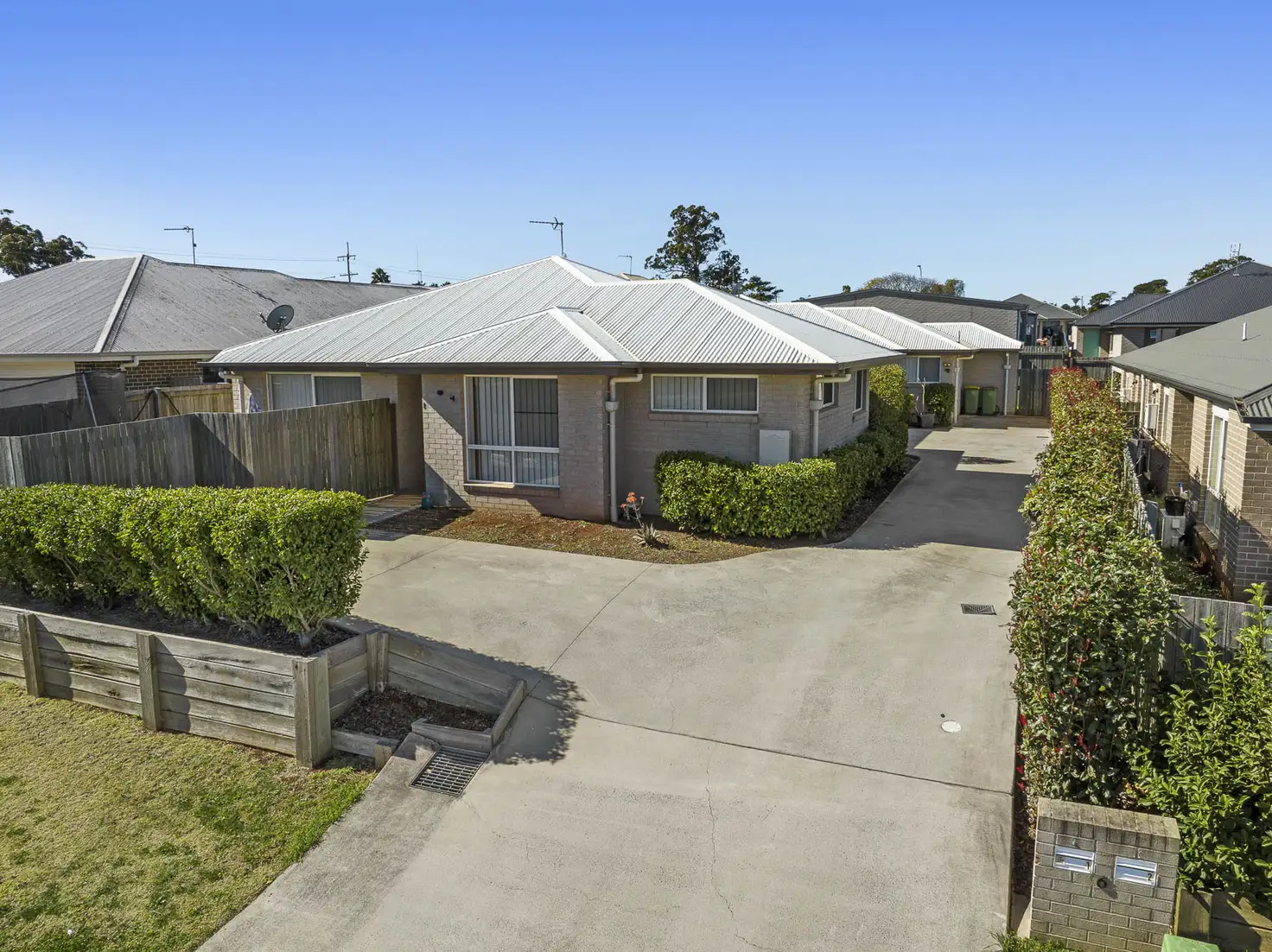 Main view of Homely semi-detached listing, 1 & 2/6 Tempest Drive, Glenvale QLD 4350