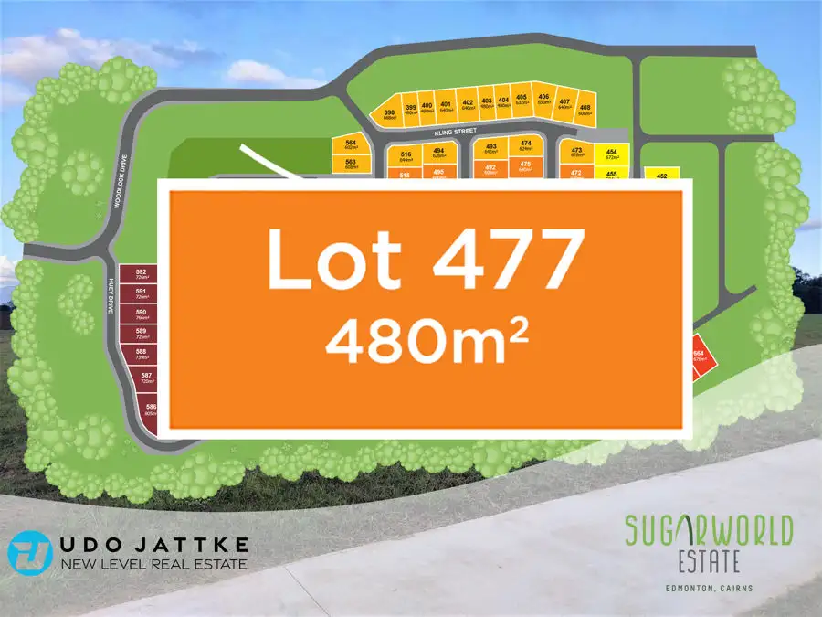 Main view of Homely land listing, Lot 477 Teodo Street, Edmonton QLD 4869