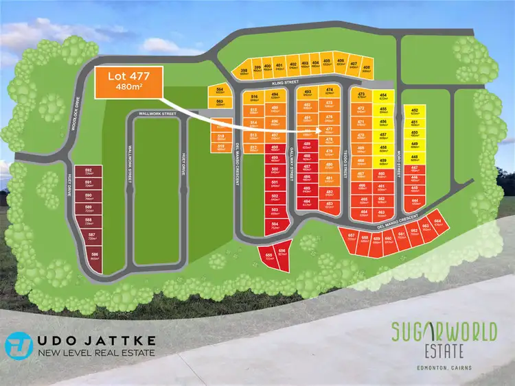 Second view of Homely land listing, Lot 477 Teodo Street, Edmonton QLD 4869