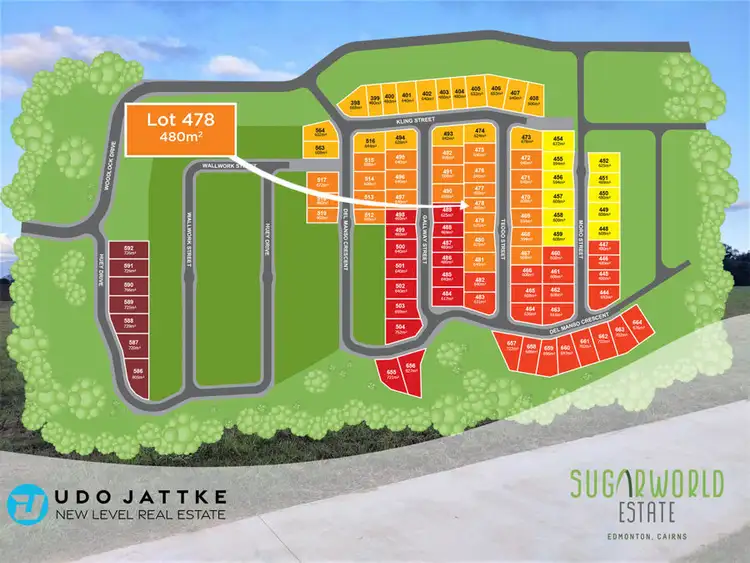 Second view of Homely land listing, Lot 478 Teodo Street, Edmonton QLD 4869