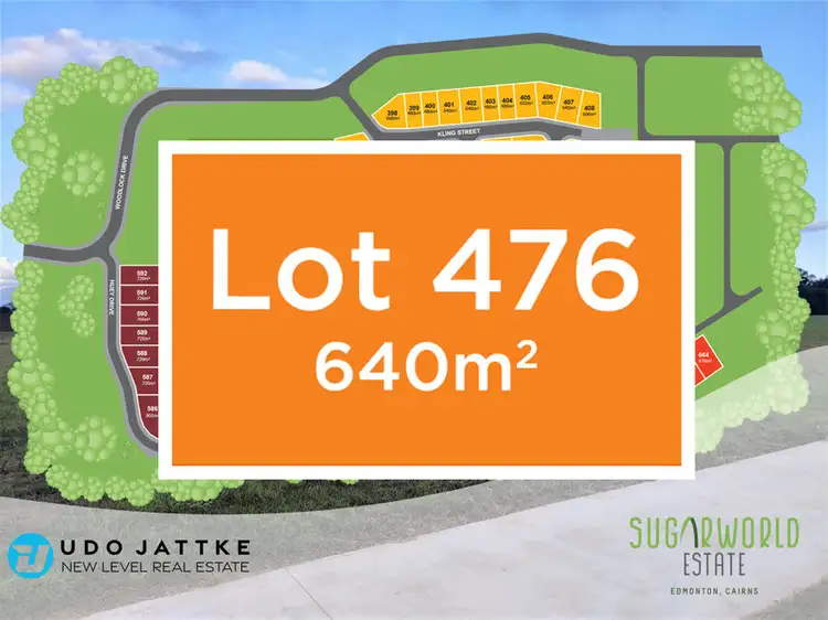 Main view of Homely land listing, Lot 476 Teodo Street, Edmonton QLD 4869