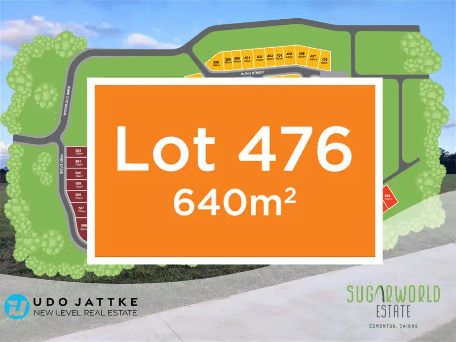 Main view of Homely land listing, Lot 476 Teodo Street, Edmonton QLD 4869