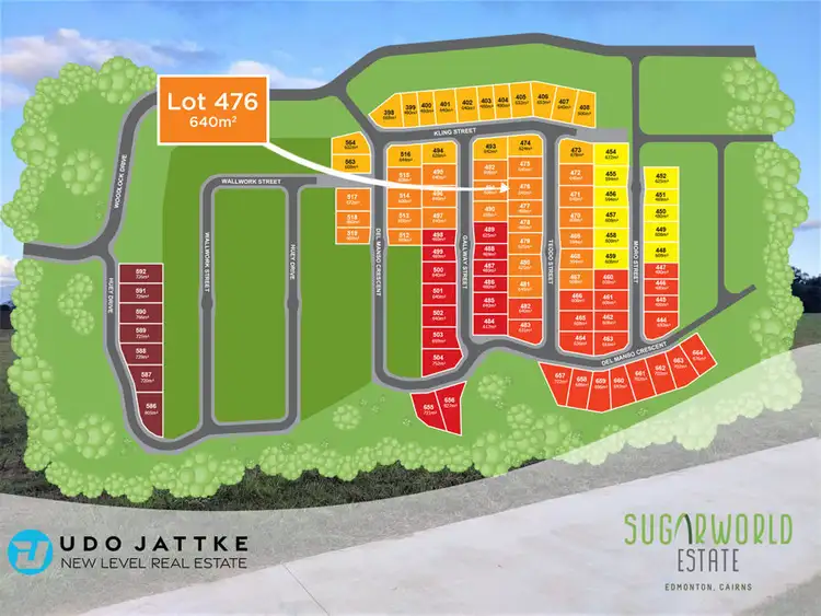Second view of Homely land listing, Lot 476 Teodo Street, Edmonton QLD 4869