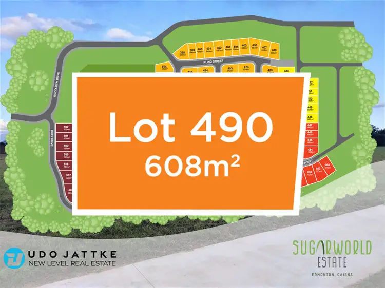Main view of Homely land listing, Lot 490 Gallway Street, Edmonton QLD 4869