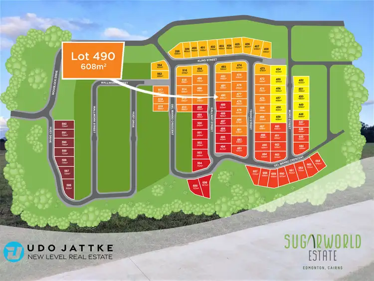 Second view of Homely land listing, Lot 490 Gallway Street, Edmonton QLD 4869