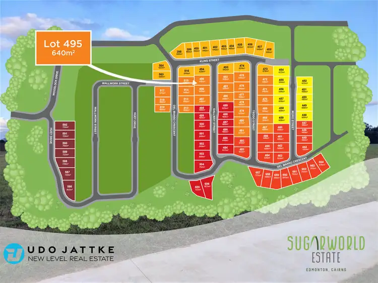 Second view of Homely land listing, Lot 495 Gallway Street, Edmonton QLD 4869