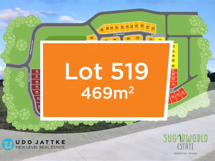 Main view of Homely land listing, Lot 519 Del Manso Crescent, Edmonton QLD 4869