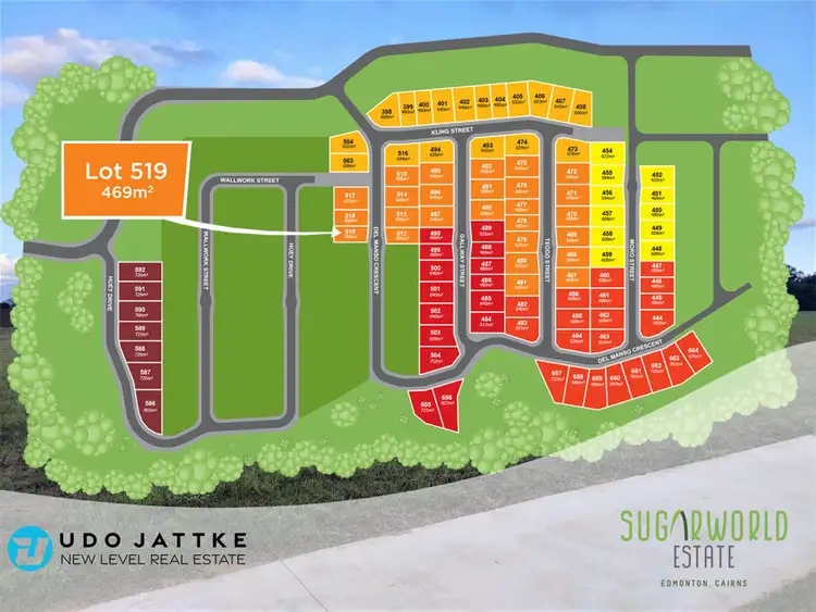 Second view of Homely land listing, Lot 519 Del Manso Crescent, Edmonton QLD 4869