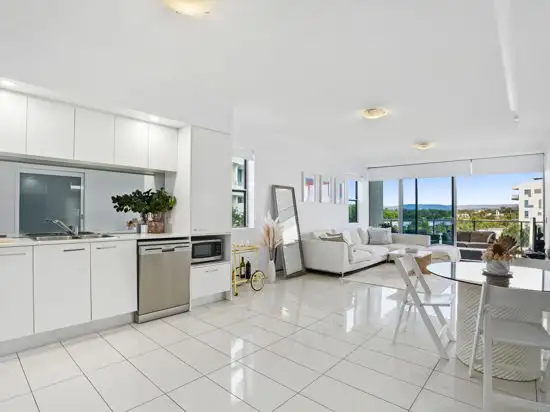 Main view of Homely unit listing, 304/41 Harbour Town Drive, Biggera Waters QLD 4216