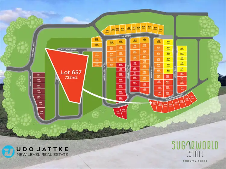 Second view of Homely land listing, Lot 657 Del Manso Crescent, Edmonton QLD 4869