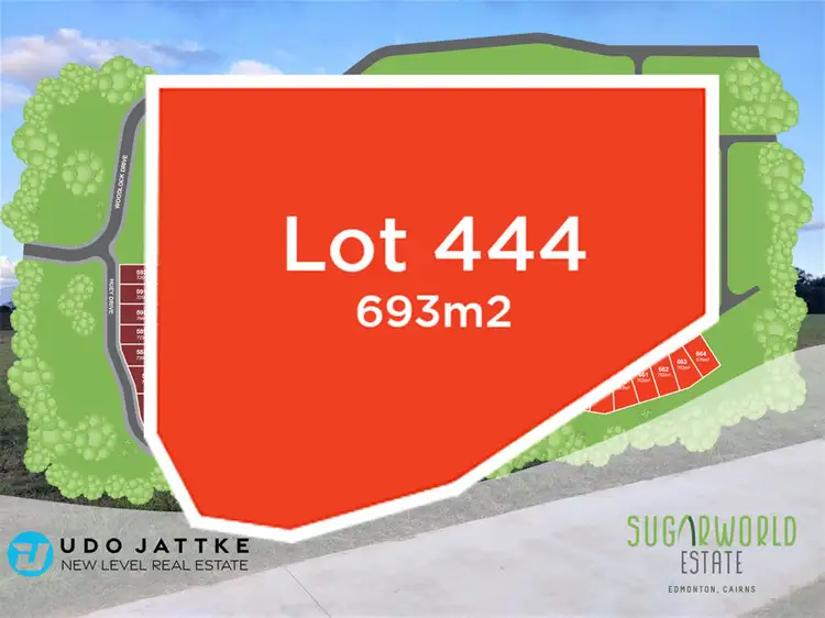 Main view of Homely land listing, Lot 444 Del Manso Crescent, Edmonton QLD 4869