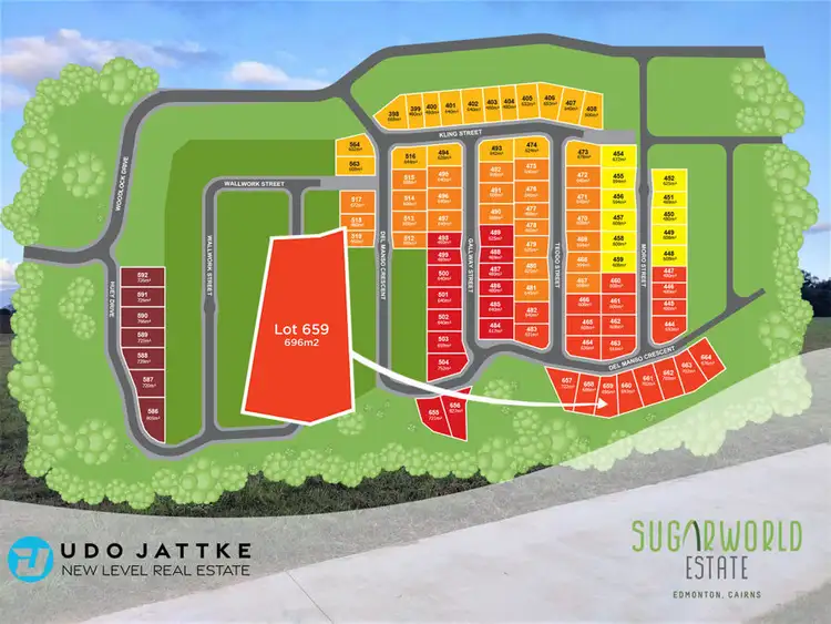 Second view of Homely land listing, Lot 659 Del Manso Crescent, Edmonton QLD 4869