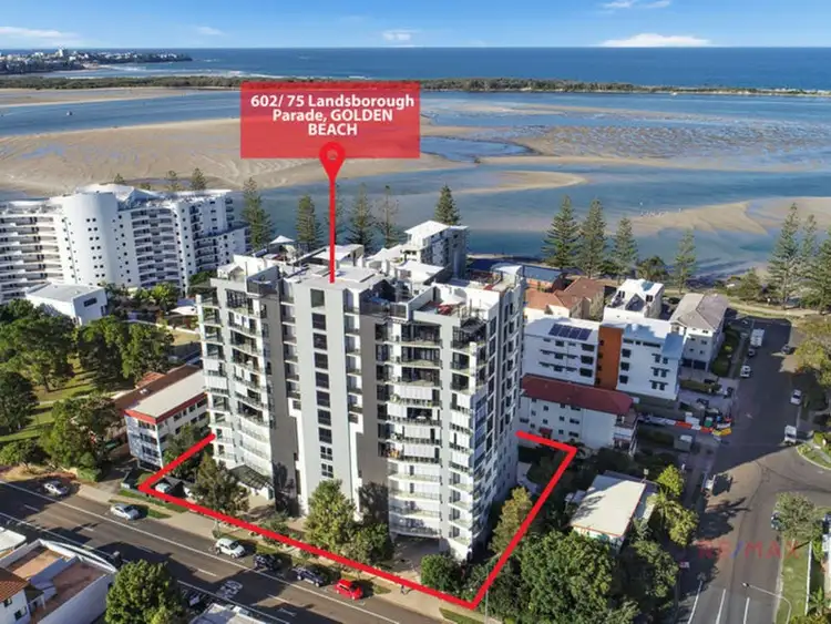 Main view of Homely unit listing, 602/75 Landsborough Parade, Golden Beach QLD 4551