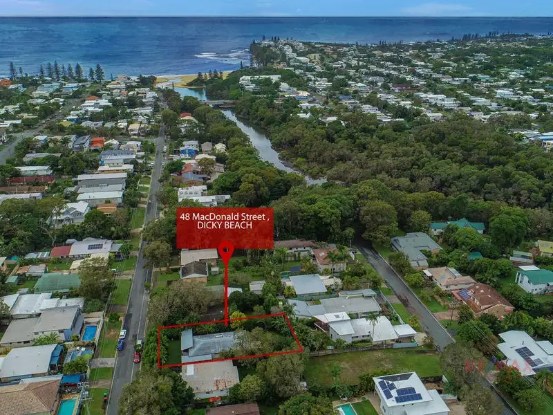 Main view of Homely house listing, 48 Macdonald Street, Dicky Beach QLD 4551