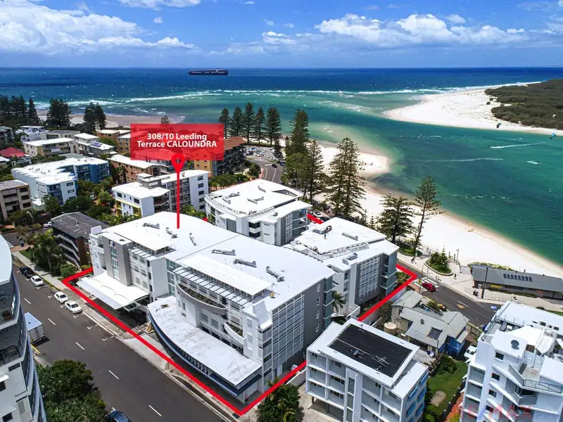 Main view of Homely apartment listing, 308/10 Leeding Terrace, Caloundra QLD 4551
