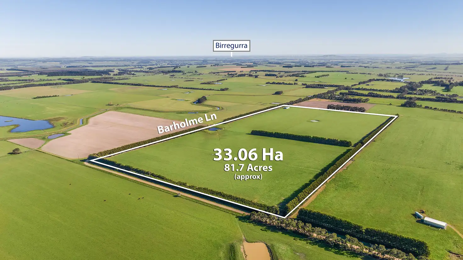 Main view of Homely rural property listing, 165 Barholme Lane, Pennyroyal VIC 3235