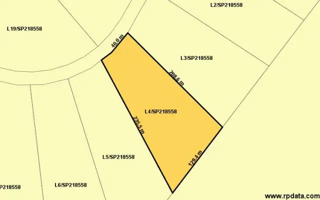 Third view of Homely land listing, 4 LELONA DRIVE, Bloomsbury QLD 4799