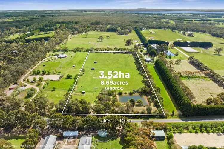 Main view of Homely rural property listing, 20 Lakeside Drive, Gherang VIC 3240