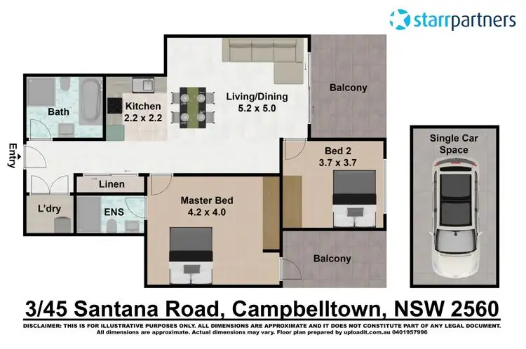 Seventh view of Homely apartment listing, 3/45 Santana Road, Campbelltown NSW 2560