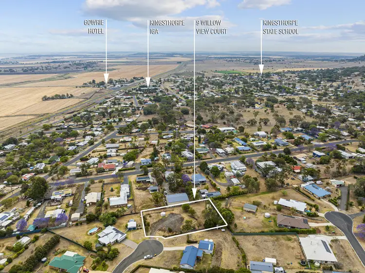 Main view of Homely land listing, 9 Willow View Court, Kingsthorpe QLD 4400