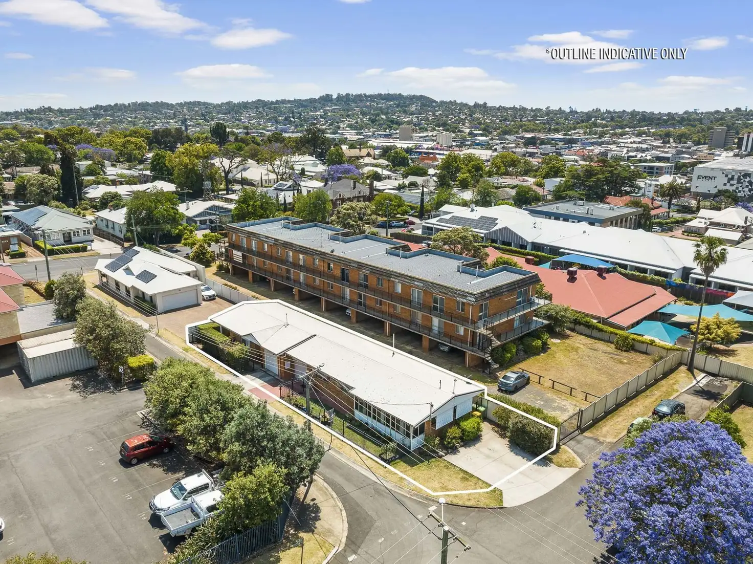 Main view of Homely semi-detached listing, 2 Park Lane, Toowoomba City QLD 4350