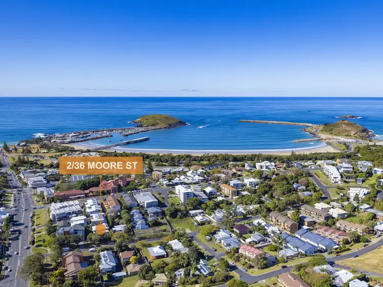 Main view of Homely apartment listing, 2/36 Moore Street, Coffs Harbour NSW 2450