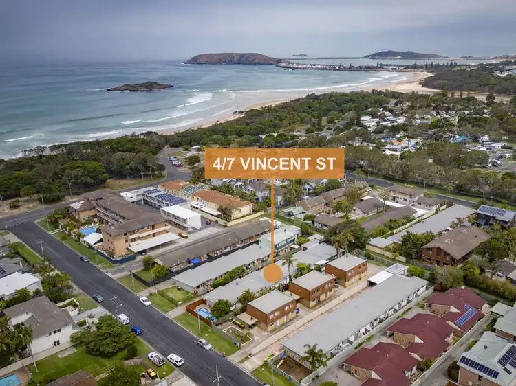 Main view of Homely unit listing, 4/7 Vincent Street, Coffs Harbour NSW 2450