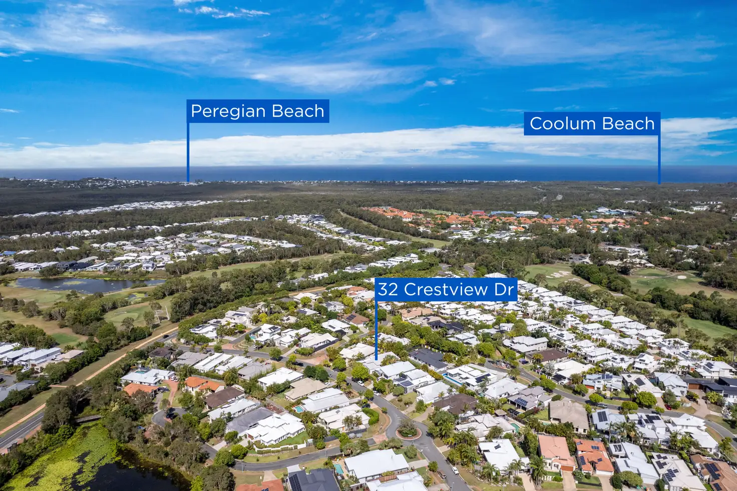 Main view of Homely house listing, 32 Crestview Drive, Peregian Springs QLD 4573