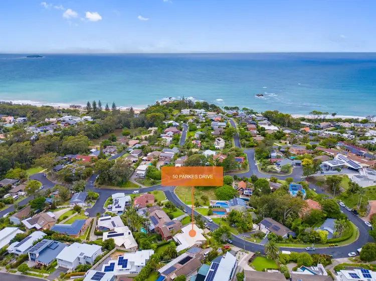 Second view of Homely house listing, 50 Parkes Drive, Korora NSW 2450
