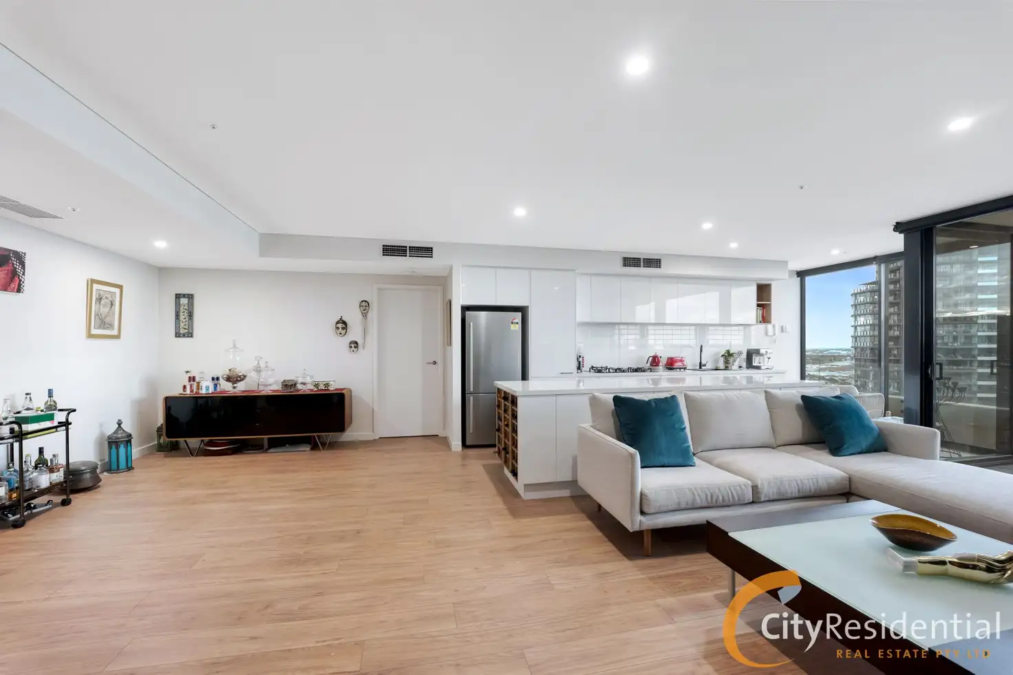 Main view of Homely apartment listing, 2403/50 lorimer street, Docklands VIC 3008