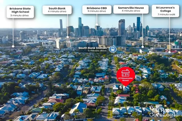 Second view of Homely land listing, 45 Gloucester ST, Highgate Hill QLD 4101