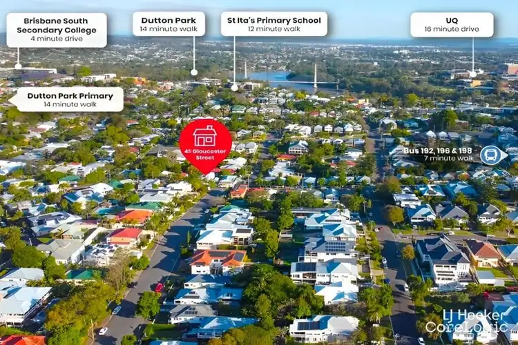 Third view of Homely land listing, 45 Gloucester ST, Highgate Hill QLD 4101