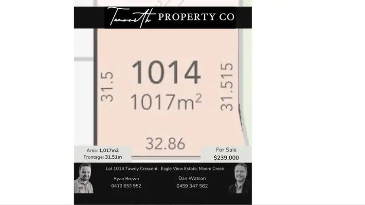 Main view of Homely land listing, 4 Tawny Crescent, Tamworth NSW 2340