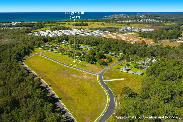 Second view of Homely land listing, 10 Tiger Quoll Drive, Lake Cathie NSW 2445