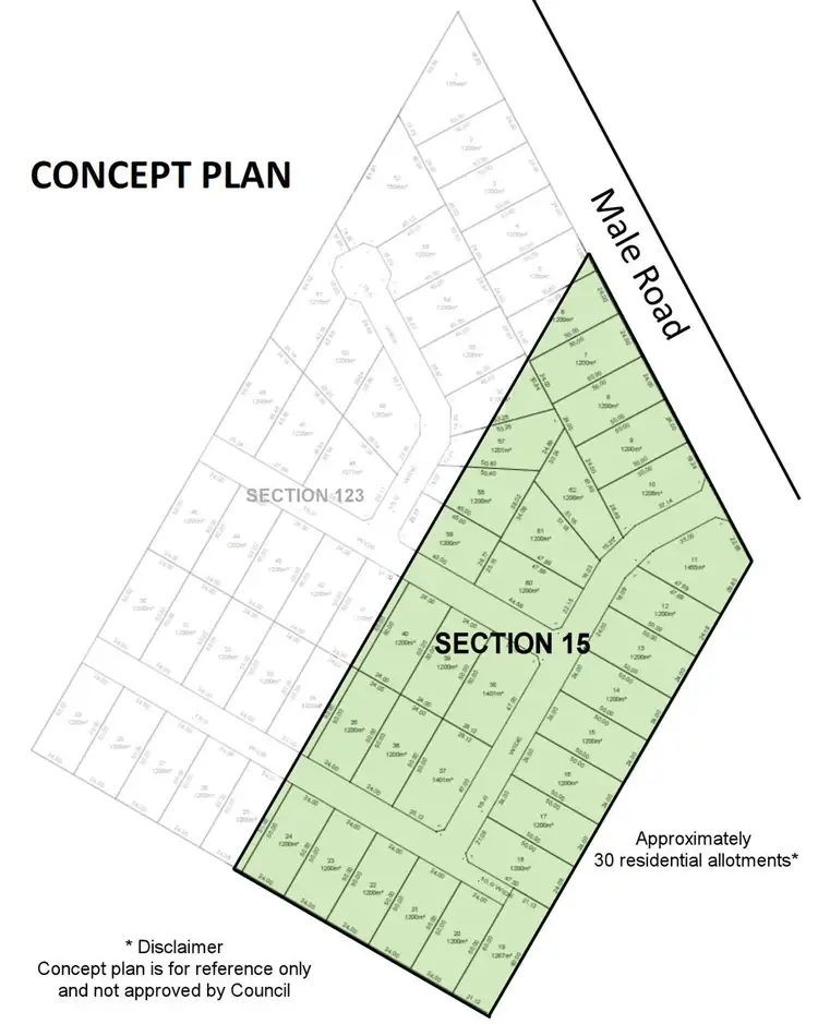 Third view of Homely land listing, Section 15 Male Road, Mannum SA 5238