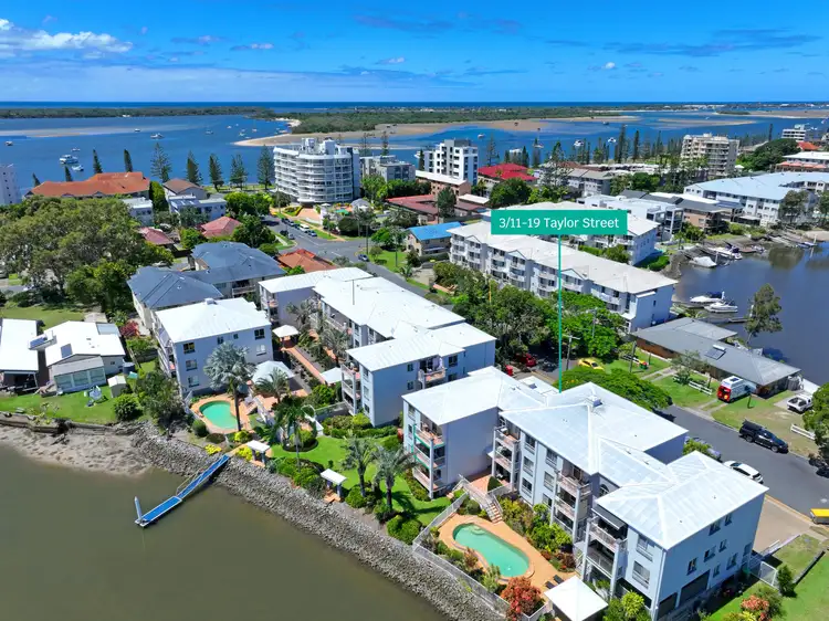 Second view of Homely apartment listing, 3/11-19 Taylor Street, Biggera Waters QLD 4216