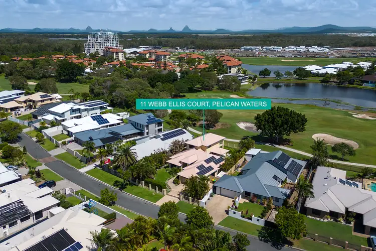 Second view of Homely house listing, 11 Webb Ellis Court, Pelican Waters QLD 4551