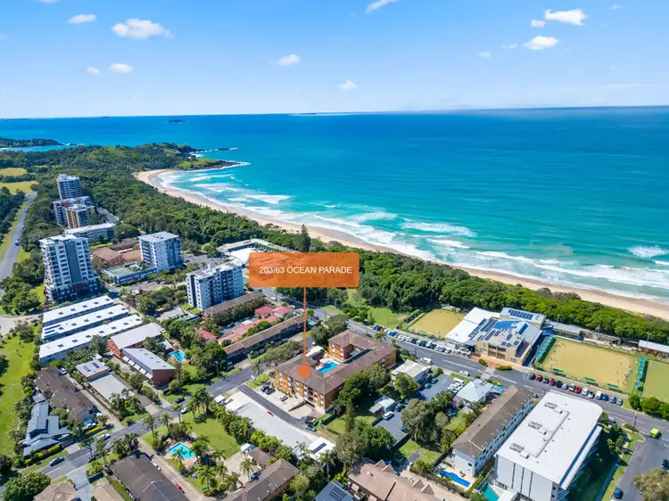 Main view of Homely unit listing, 203/63 Ocean Parade, Coffs Harbour NSW 2450