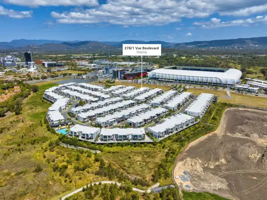 Second view of Homely townhouse listing, 278/1 Vue Boulevard, Robina QLD 4226