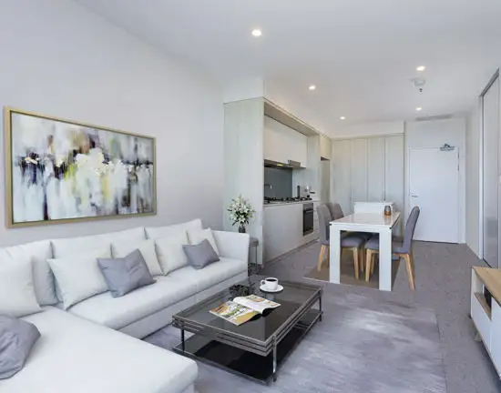 Main view of Homely apartment listing, 1404/12 Cunningham Street, Newstead QLD 4006