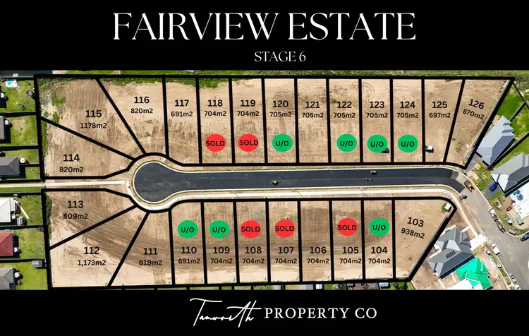 Main view of Homely land listing, Stage 6 Fairview Estate, Kootingal NSW 2352
