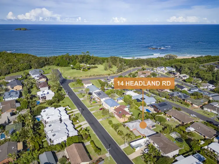 Second view of Homely house listing, 14 Headland Road, Sapphire Beach NSW 2450