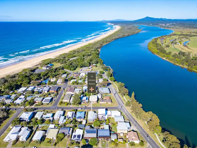 Main view of Homely house listing, 14 Johnson Ave, Mylestom NSW 2454