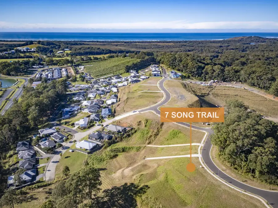 Main view of Homely land listing, 7 Song Trail, Coffs Harbour NSW 2450
