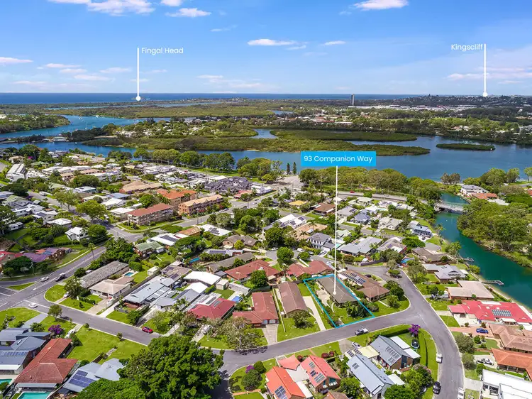 Main view of Homely semi-detached listing, 93 Companion Way, Tweed Heads NSW 2485
